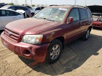  Salvage Toyota Highlander