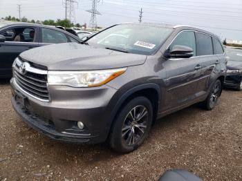  Salvage Toyota Highlander