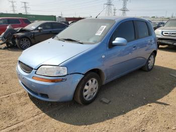  Salvage Chevrolet Aveo