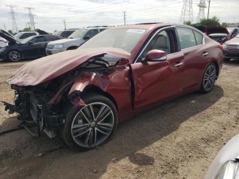  Salvage INFINITI Q50