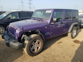  Salvage Jeep Wrangler