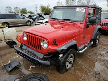  Salvage Jeep Wrangler