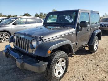  Salvage Jeep Wrangler