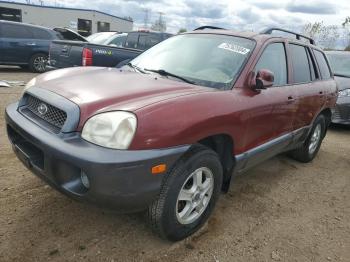  Salvage Hyundai SANTA FE