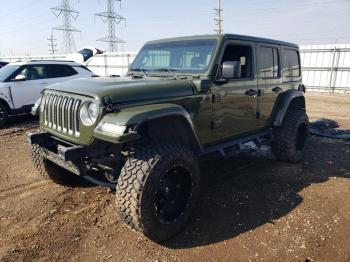  Salvage Jeep Wrangler