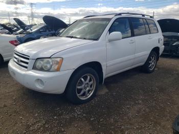  Salvage Toyota Highlander