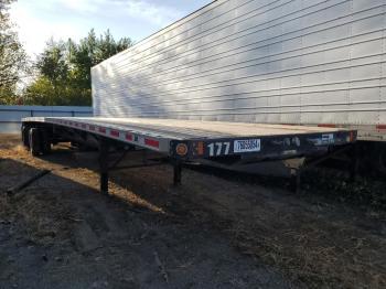  Salvage Fontaine Flatbed Tr