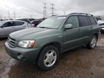  Salvage Toyota Highlander