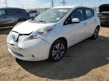  Salvage Nissan LEAF