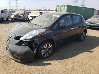  Salvage Nissan LEAF