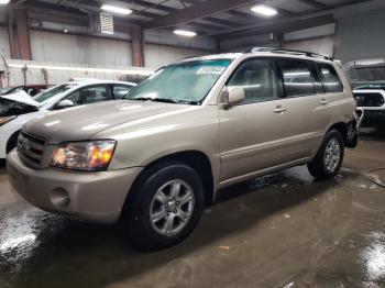  Salvage Toyota Highlander