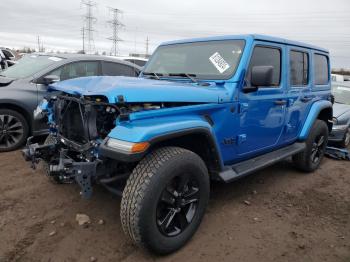  Salvage Jeep Wrangler