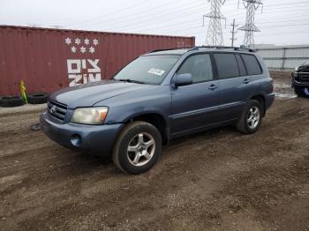  Salvage Toyota Highlander