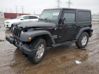  Salvage Jeep Wrangler