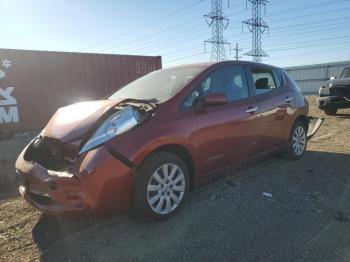  Salvage Nissan LEAF