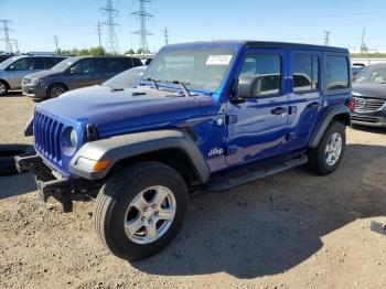  Salvage Jeep Wrangler