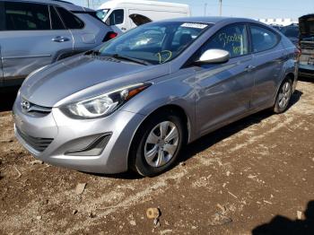  Salvage Hyundai ELANTRA