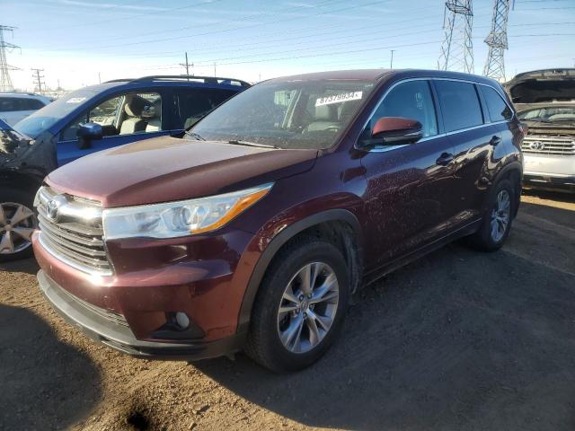  Salvage Toyota Highlander