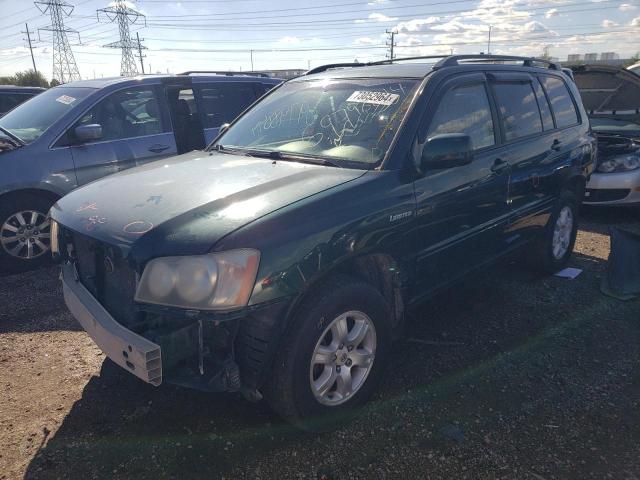  Salvage Toyota Highlander