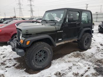  Salvage Jeep Wrangler