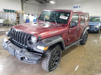  Salvage Jeep Wrangler