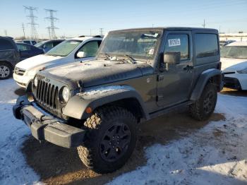  Salvage Jeep Wrangler