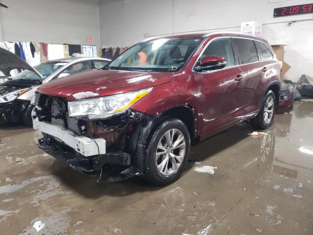  Salvage Toyota Highlander