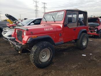  Salvage Jeep Wrangler