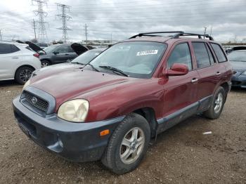  Salvage Hyundai SANTA FE