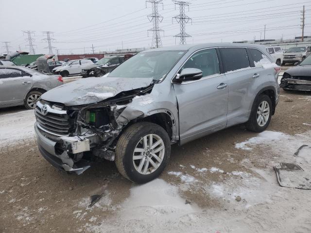  Salvage Toyota Highlander