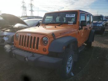  Salvage Jeep Wrangler