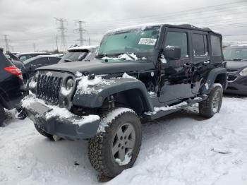  Salvage Jeep Wrangler