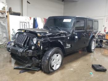  Salvage Jeep Wrangler