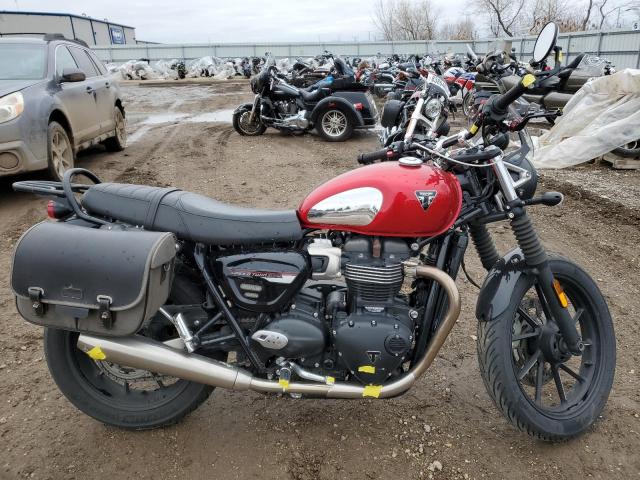  Salvage Triumph Motorcycle Speed Twin