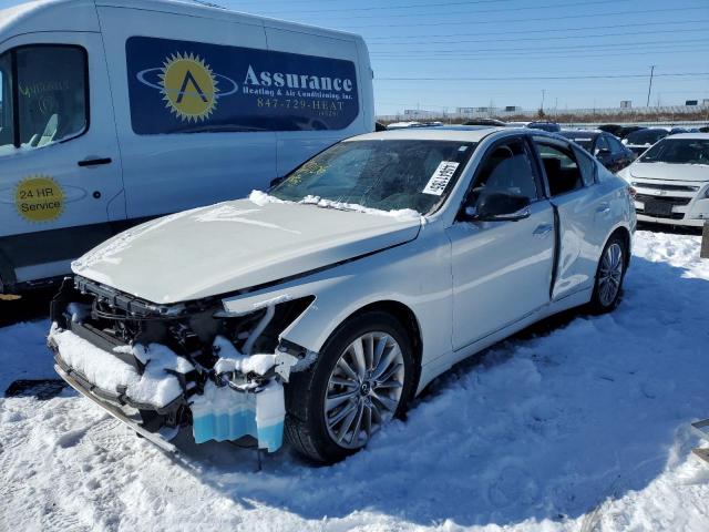  Salvage INFINITI Q50