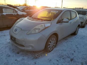  Salvage Nissan LEAF