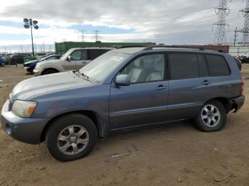  Salvage Toyota Highlander