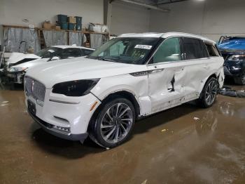  Salvage Lincoln Aviator