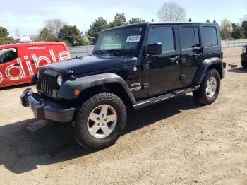  Salvage Jeep Wrangler