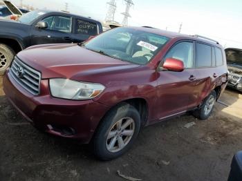  Salvage Toyota Highlander