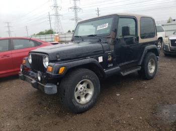  Salvage Jeep Wrangler