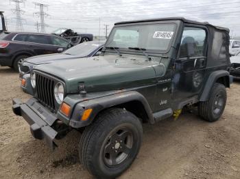  Salvage Jeep Wrangler