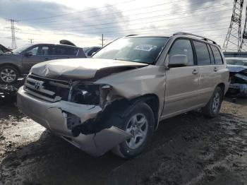  Salvage Toyota Highlander