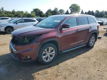  Salvage Toyota Highlander