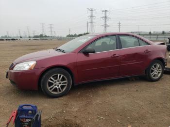  Salvage Pontiac G6