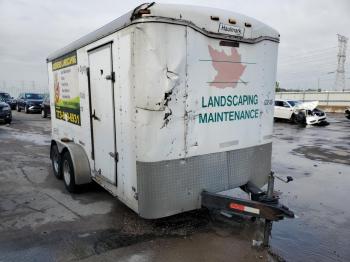  Salvage Haulmark 7x14 Cargo Trailer