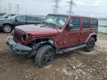  Salvage Jeep Wrangler