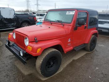  Salvage Jeep Wrangler