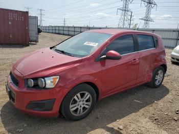  Salvage Chevrolet Sonic
