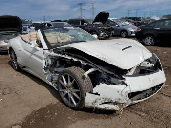  Salvage Ferrari California